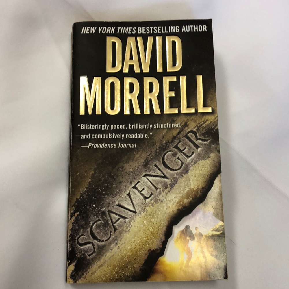 Scavenger by David Morrell Paper back book